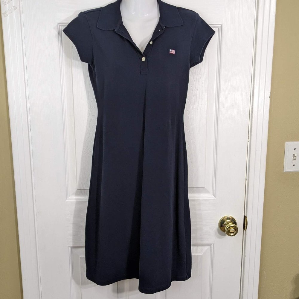 Polo by Ralph Lauren Navy Polo Midi Dress